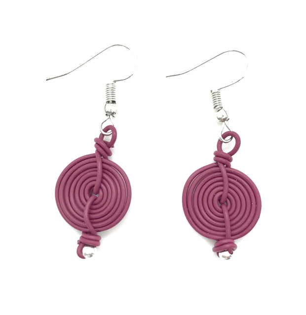 Telephone Wire Earring Music Note
