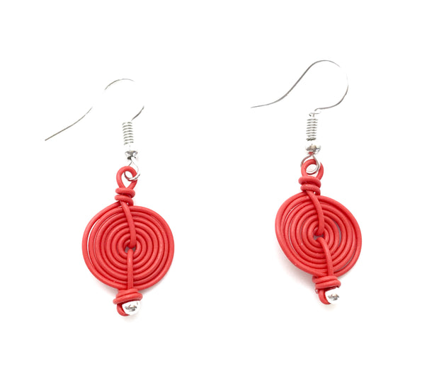 Telephone Wire Earring Music Note