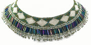 Beaded Frilly Necklace