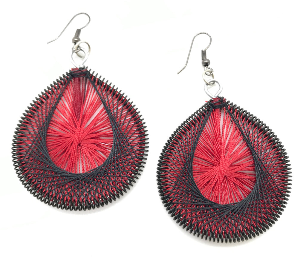 Silk Thread Chandbali Earrings Each Pair - Etsy