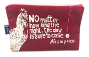 African Proverb Bag Small