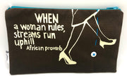 African Proverb Bag Small